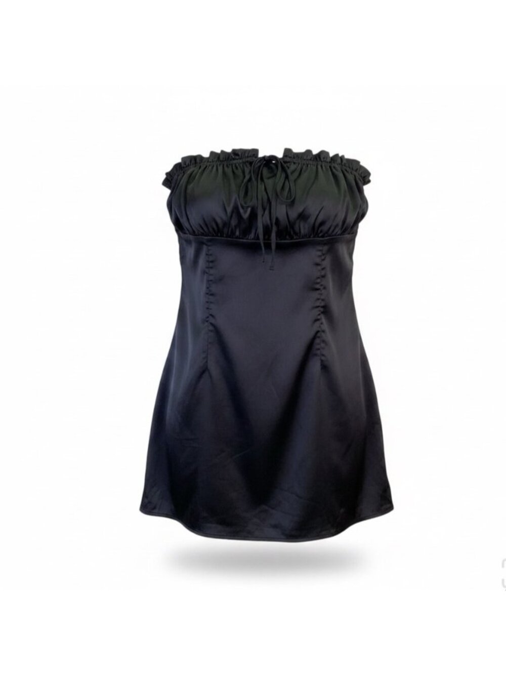 Princess Polly Womens Black Strapless Mini Dress Size US 8 AU 12 EU 40